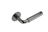 2/030 Ручка PARLAMENT Ms/CR,(внутр.) + щиток, латунь хромированная (упаковка DIY), Abloy