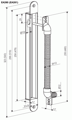 Кабелепроход Abloy (Аблой) EA280